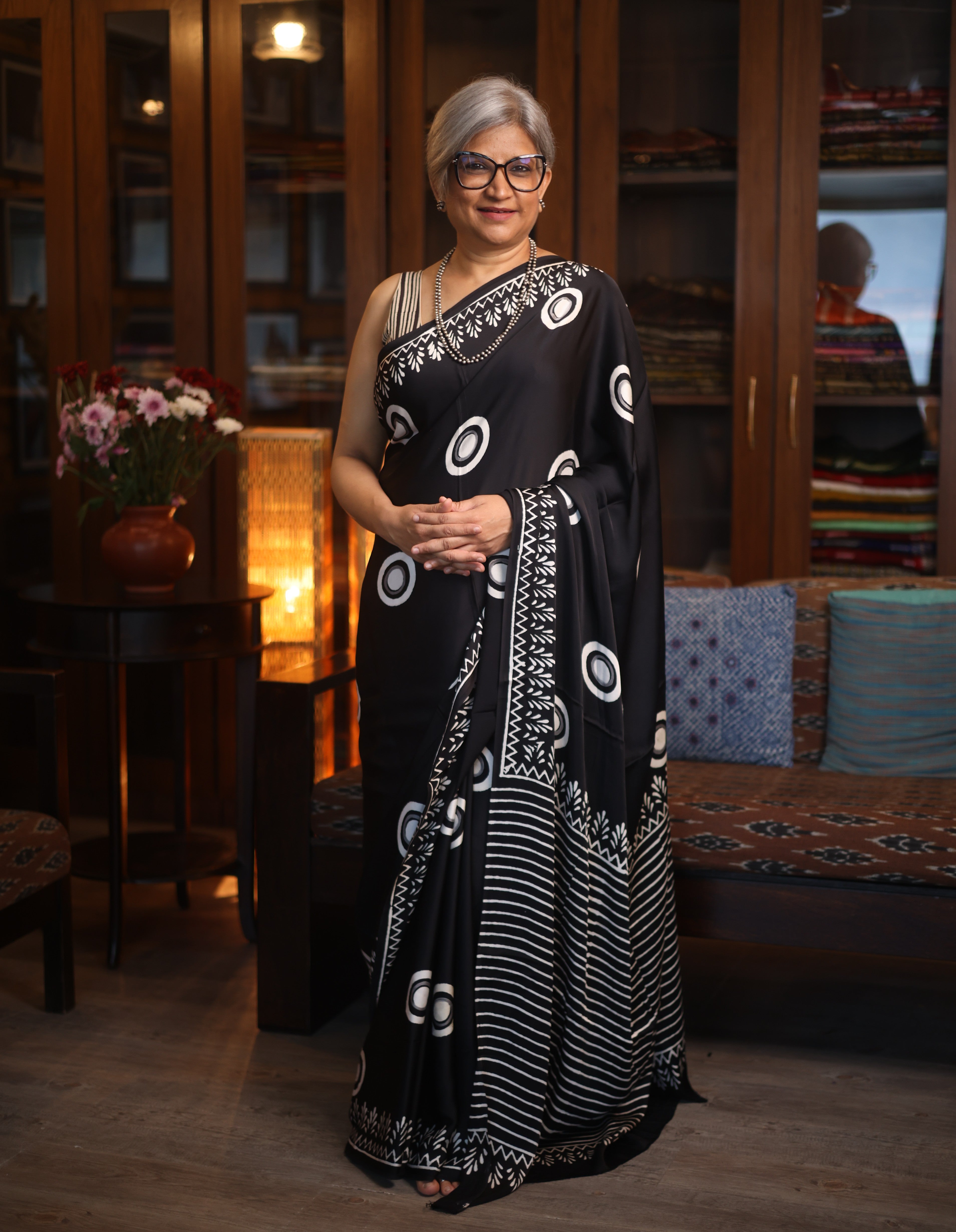 Hand Block Printed -  HBP Modal Sarees