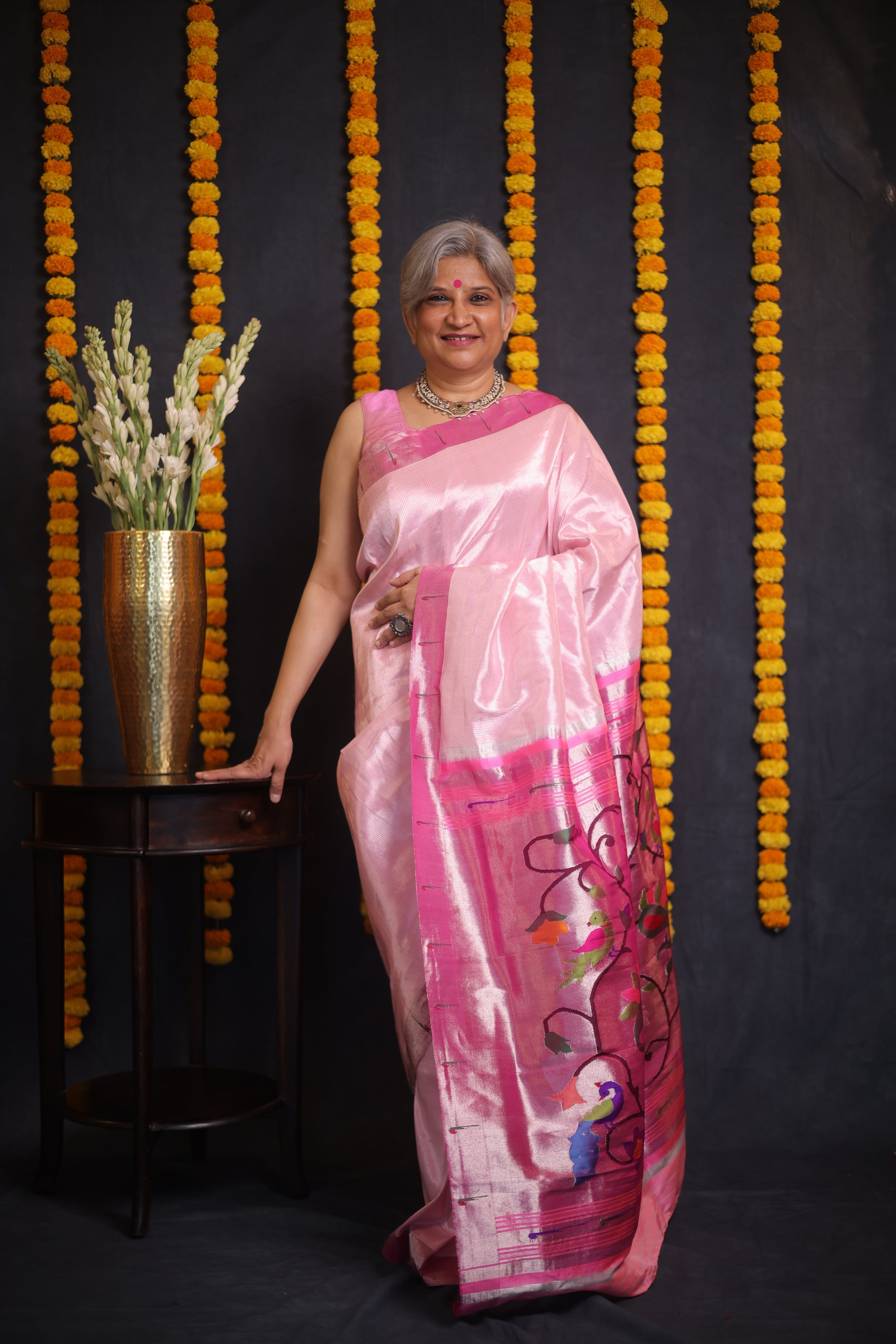 Silk Paithani Saree by Saavari