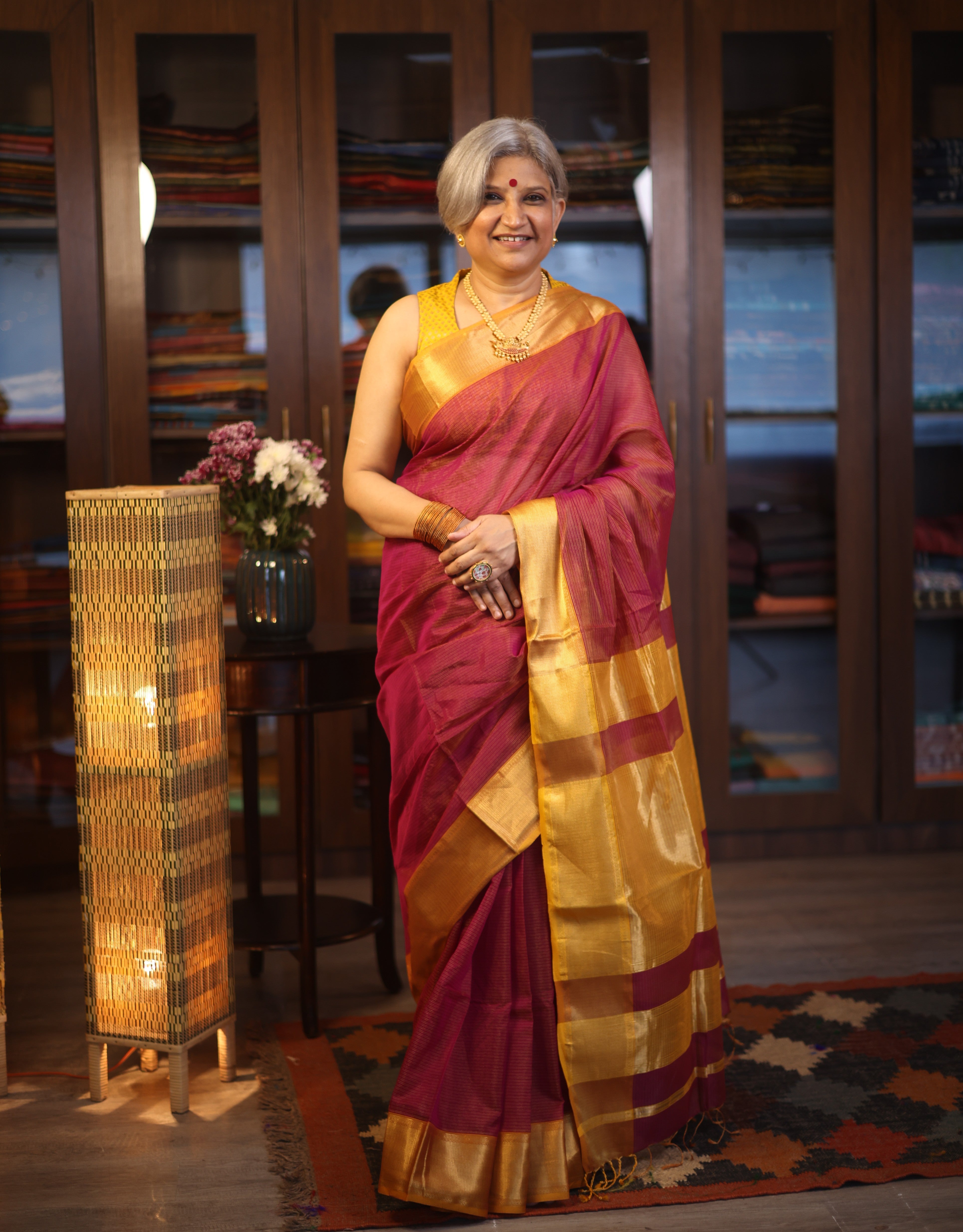 Maheshwari Saree