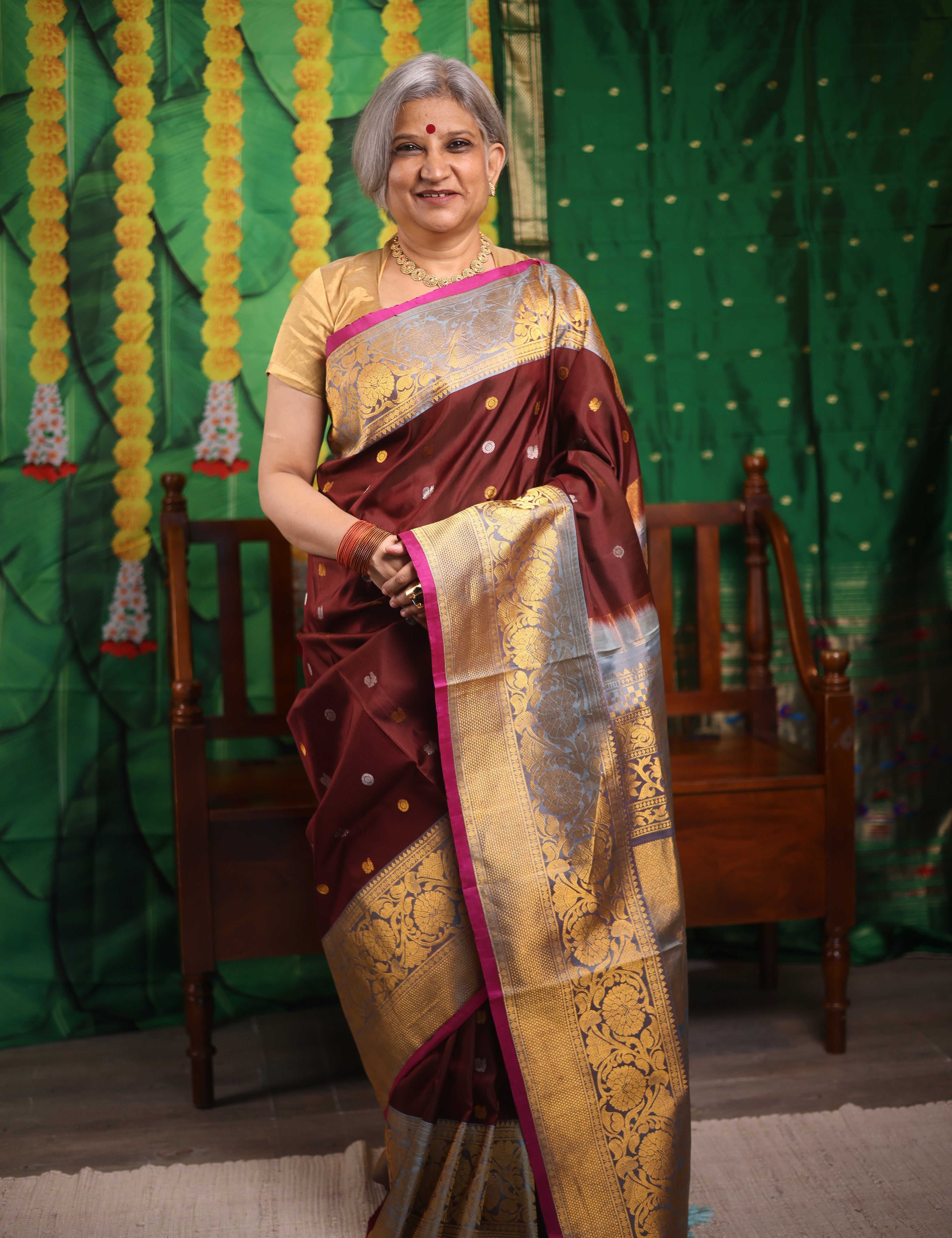 Gadwal Silk Saree