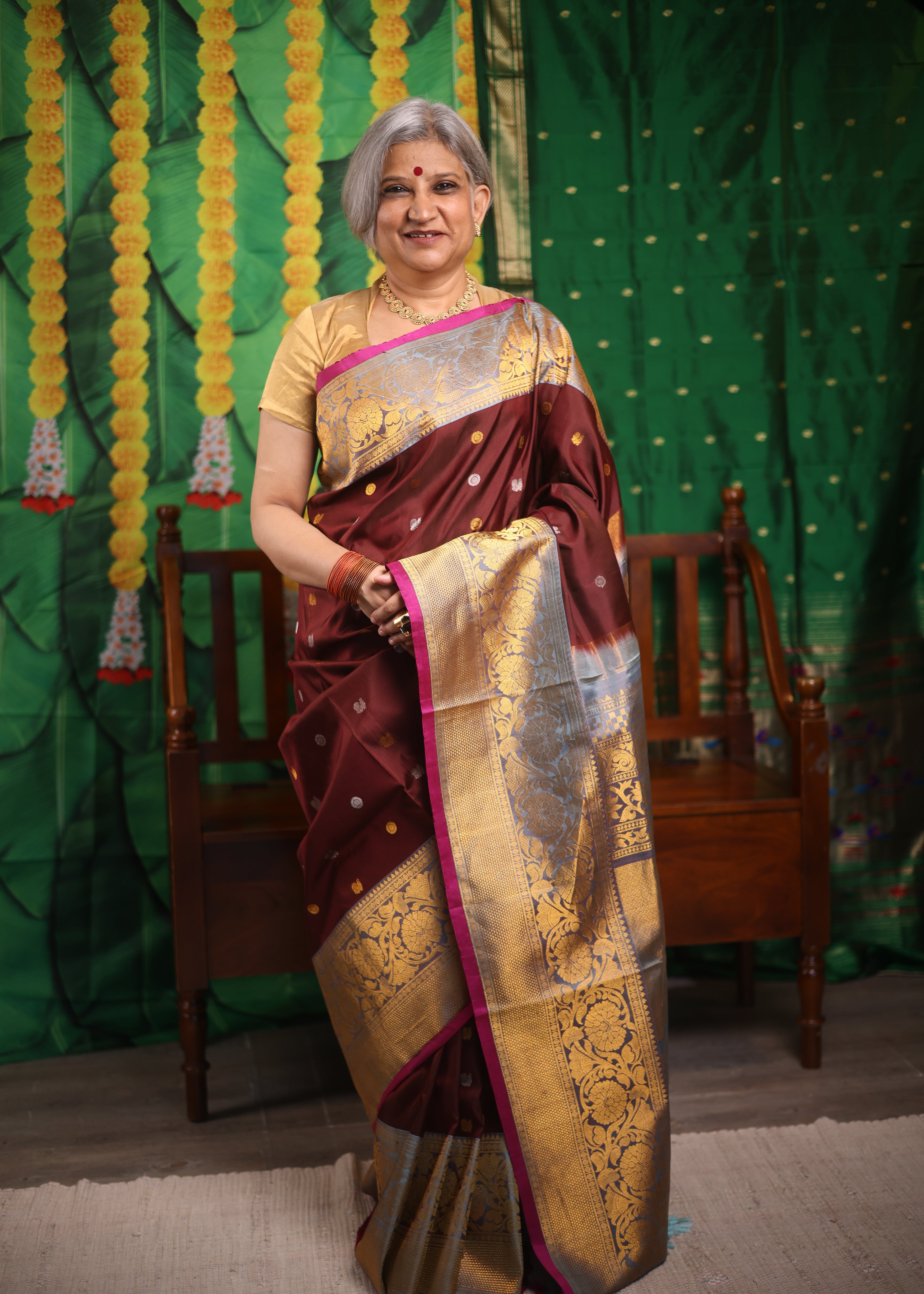 Gadwal Silk Saree