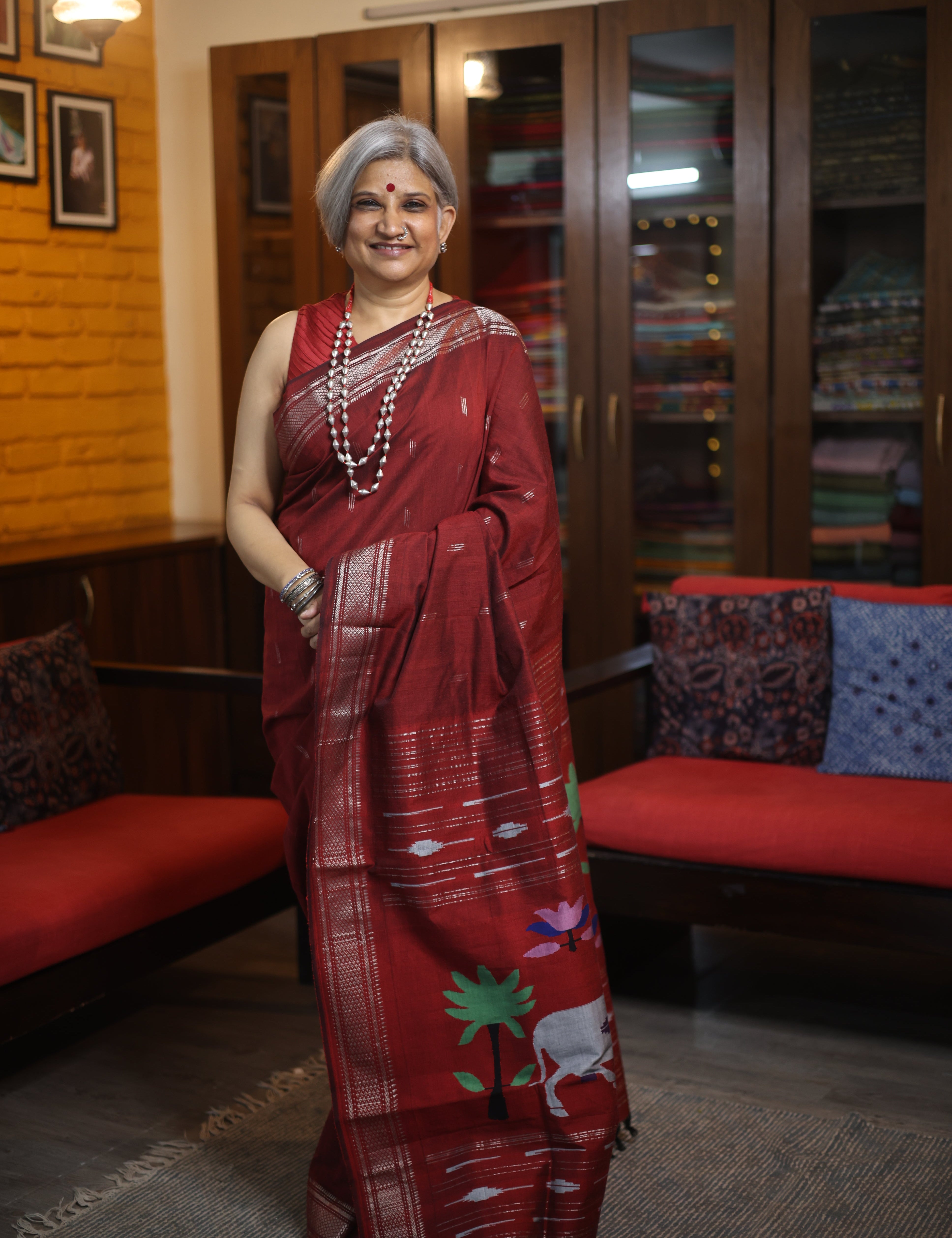 Cotton Paithani Saree