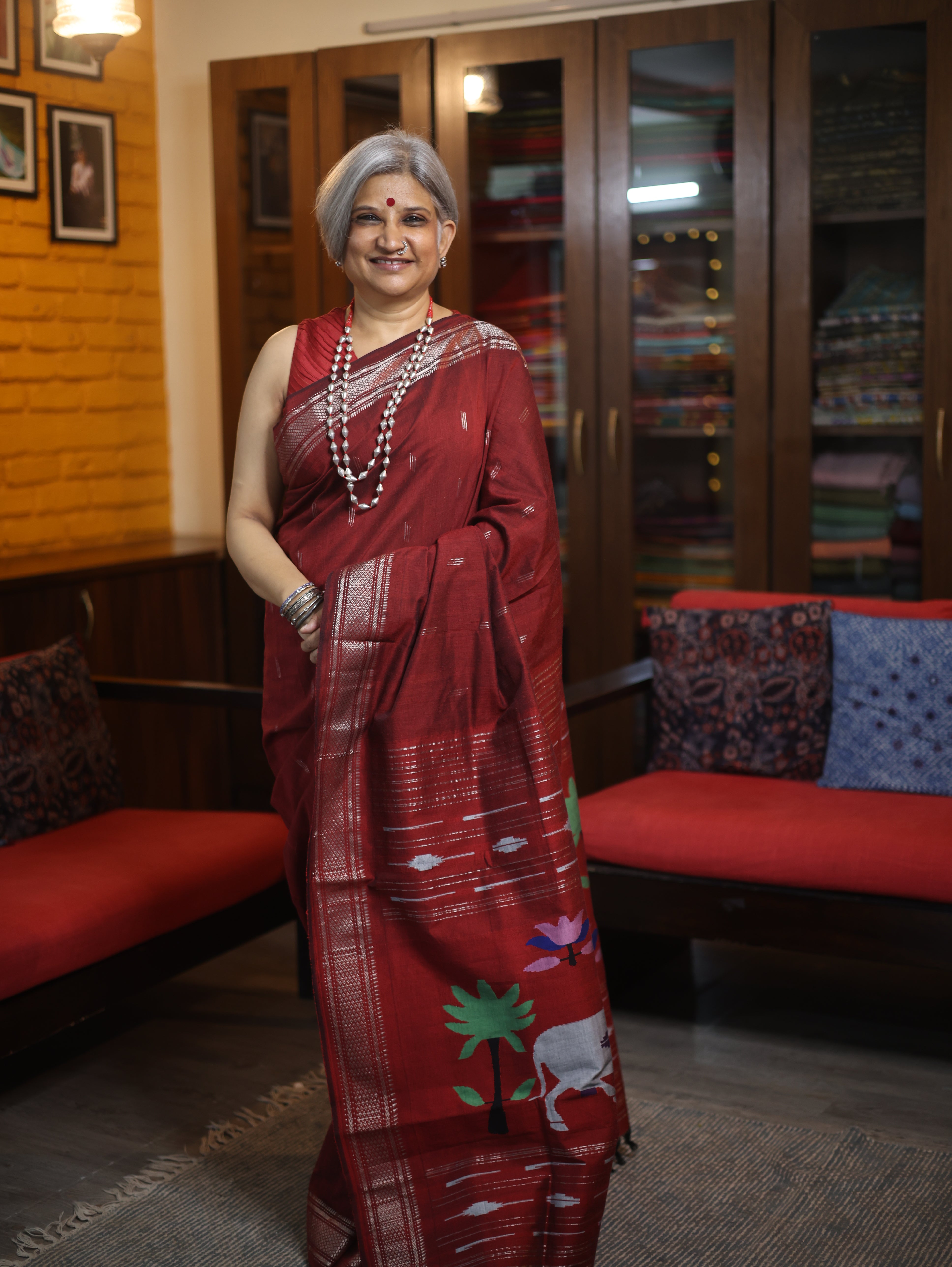 Cotton Paithani Saree