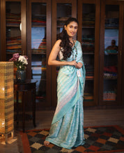 Aqua HBP Modal Silk Saree - SRAMSS380