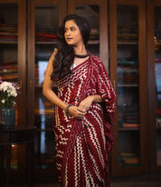 Plum HBP Modal Silk Saree - SRPOMSS365