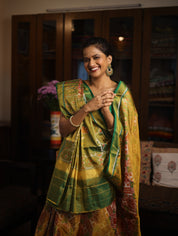 Orange Rajkot Patola Silk Saree - SRORPSS260