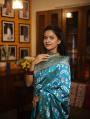 Neeranjali Banarasi Silk Saree - Saavari - SSNBSS09