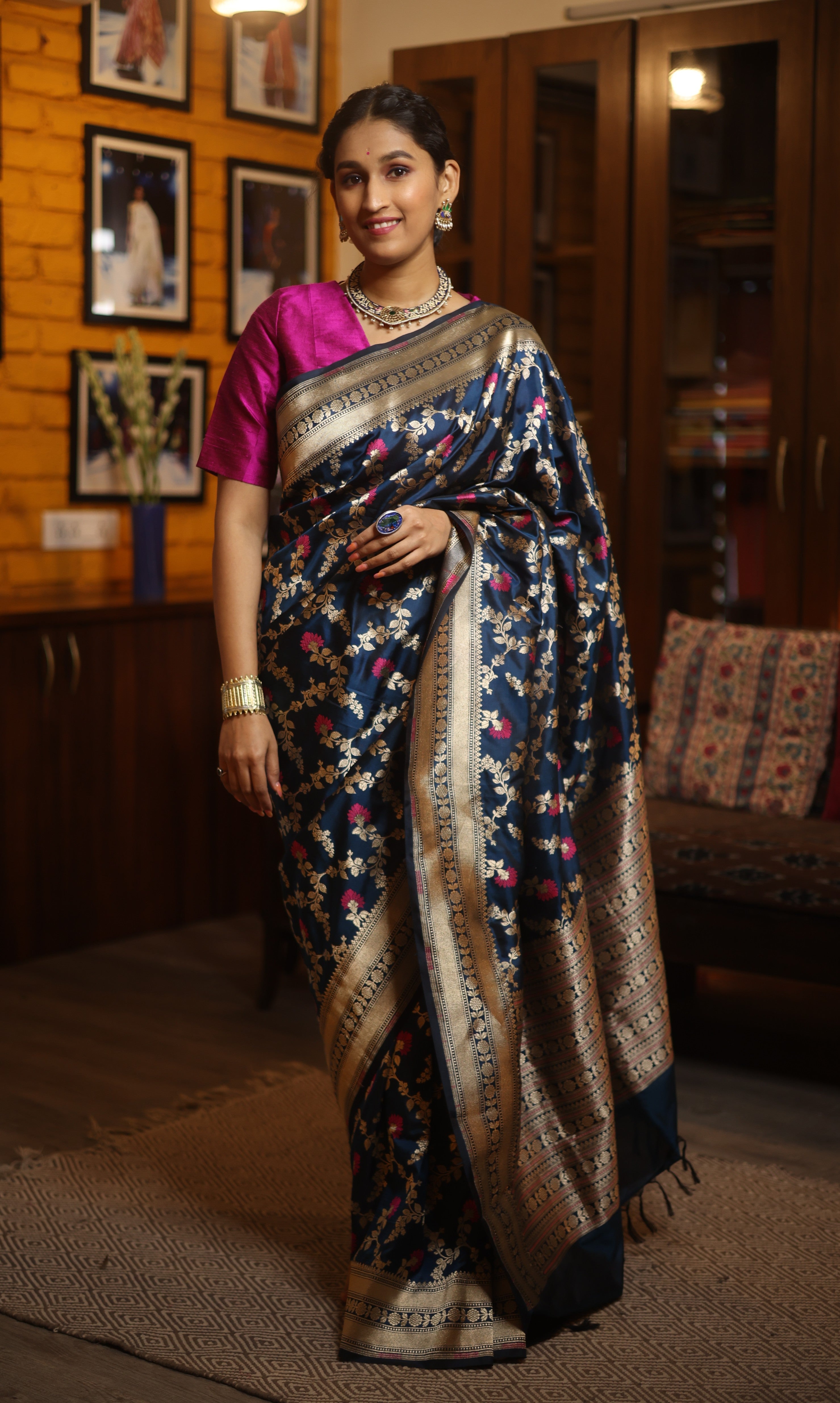 Avyukta Banarasi Silk Saree - Saavari - SSABSS30