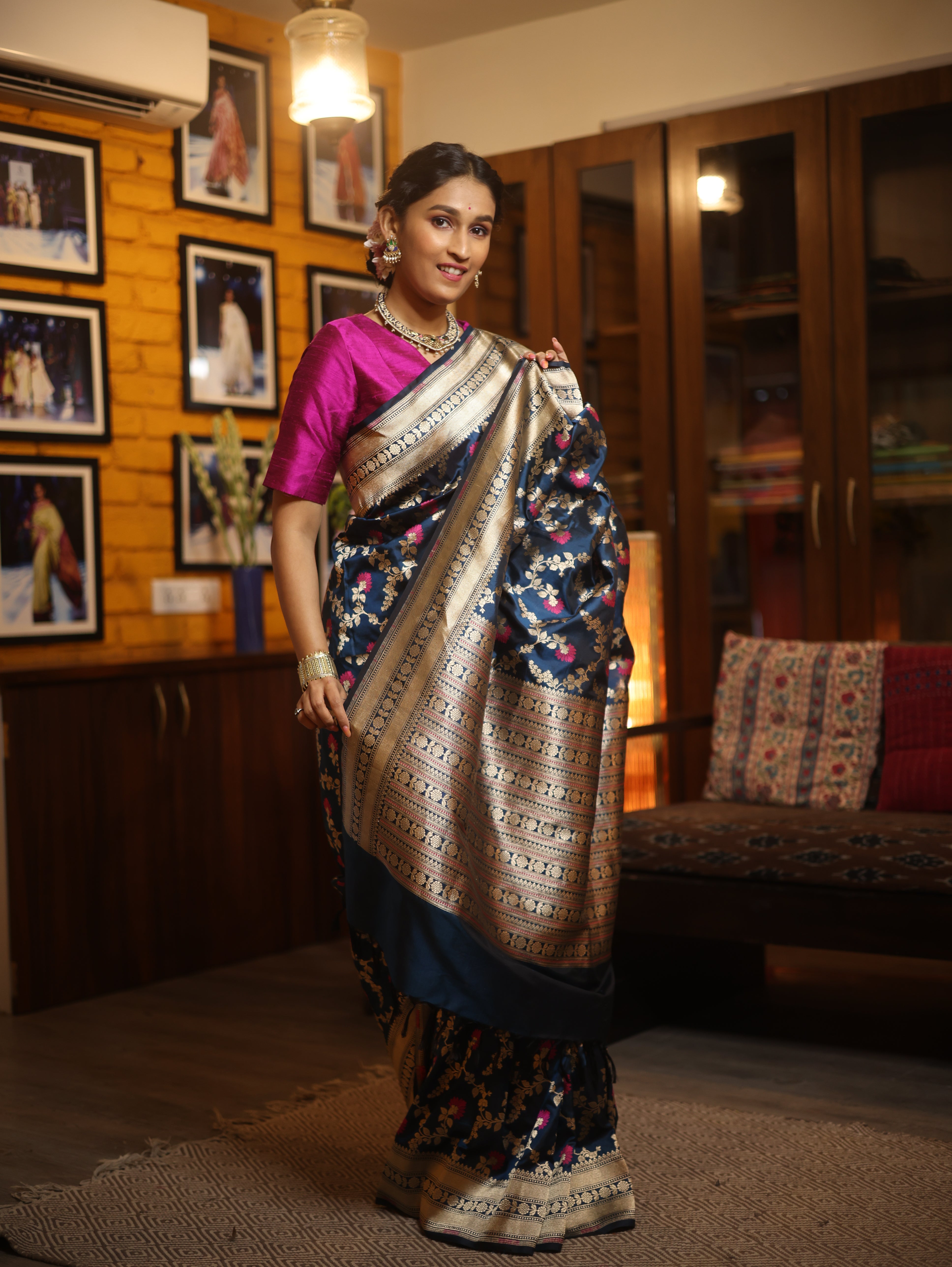 Avyukta Banarasi Silk Saree - Saavari - SSABSS30