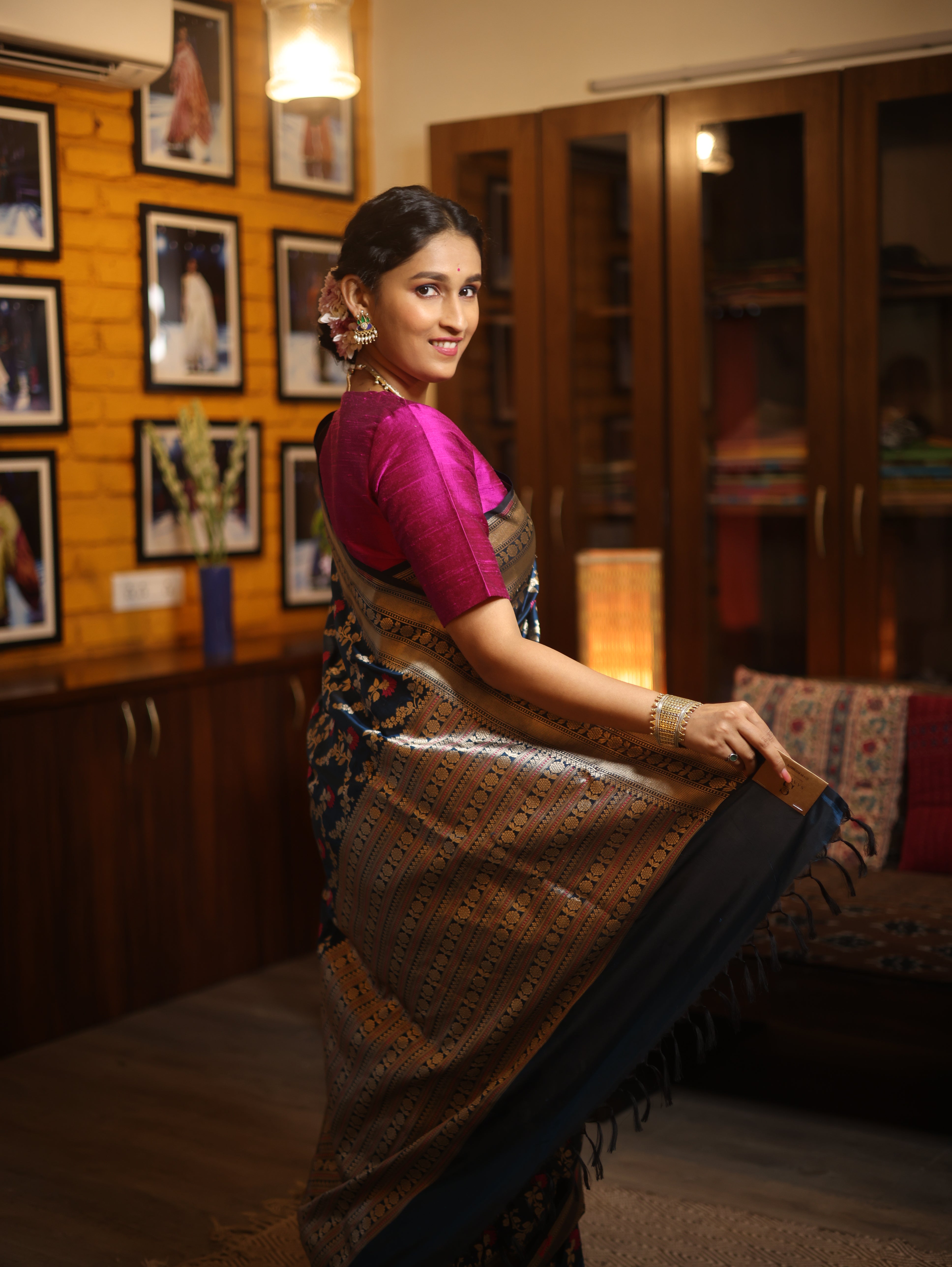 Avyukta Banarasi Silk Saree - Saavari - SSABSS30