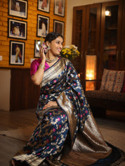 Avyukta Banarasi Silk Saree - Saavari - SSABSS30