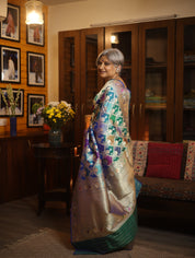 Padmaraga Banarasi Silk Saree - Saavari - SSPBSS22