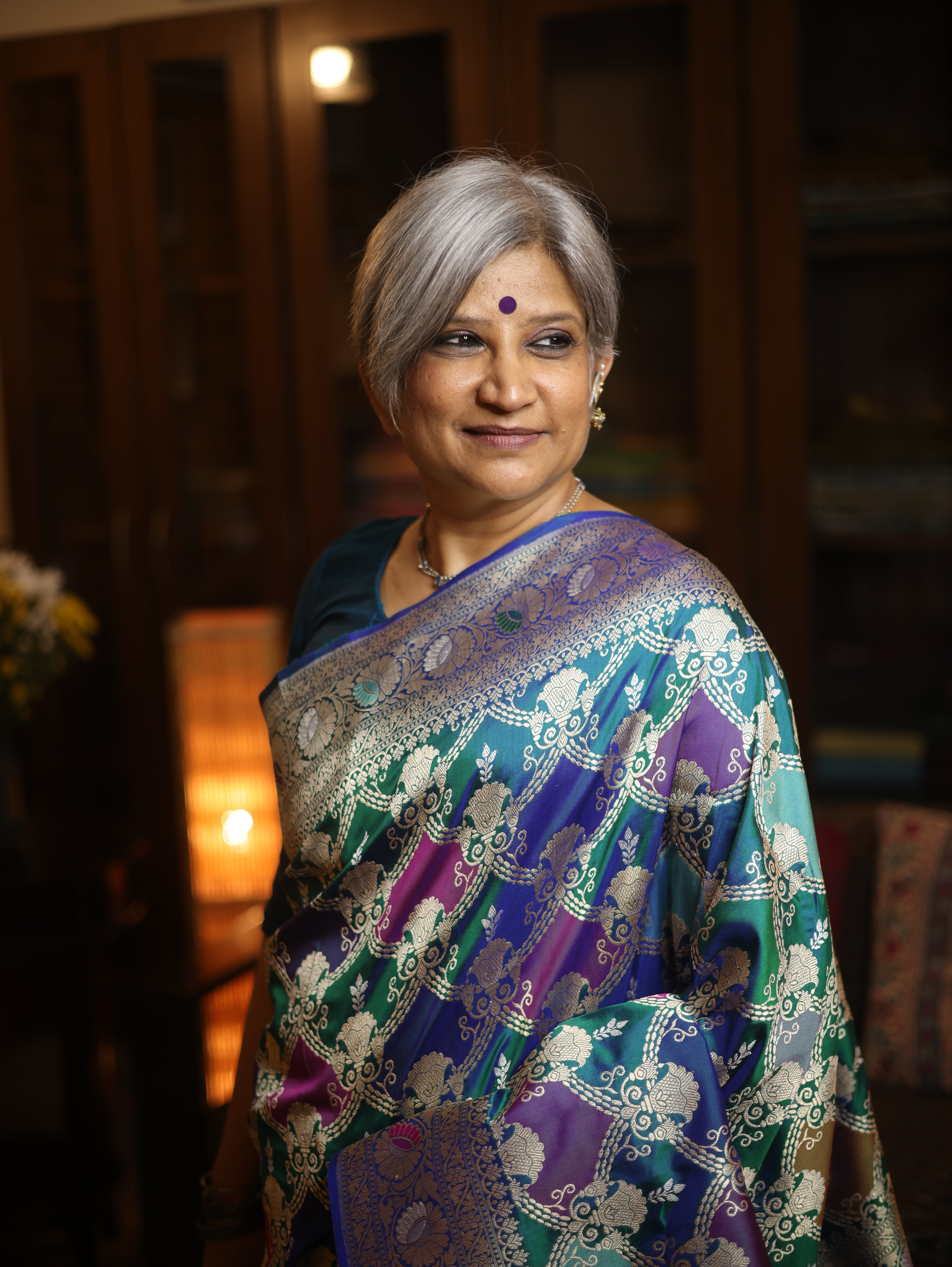 Padmaraga Banarasi Silk Saree - Saavari - SSPBSS22