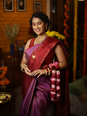 Aruna Lavanya Kanjeevaram Silk Saree - Saavari - SSALKSS74