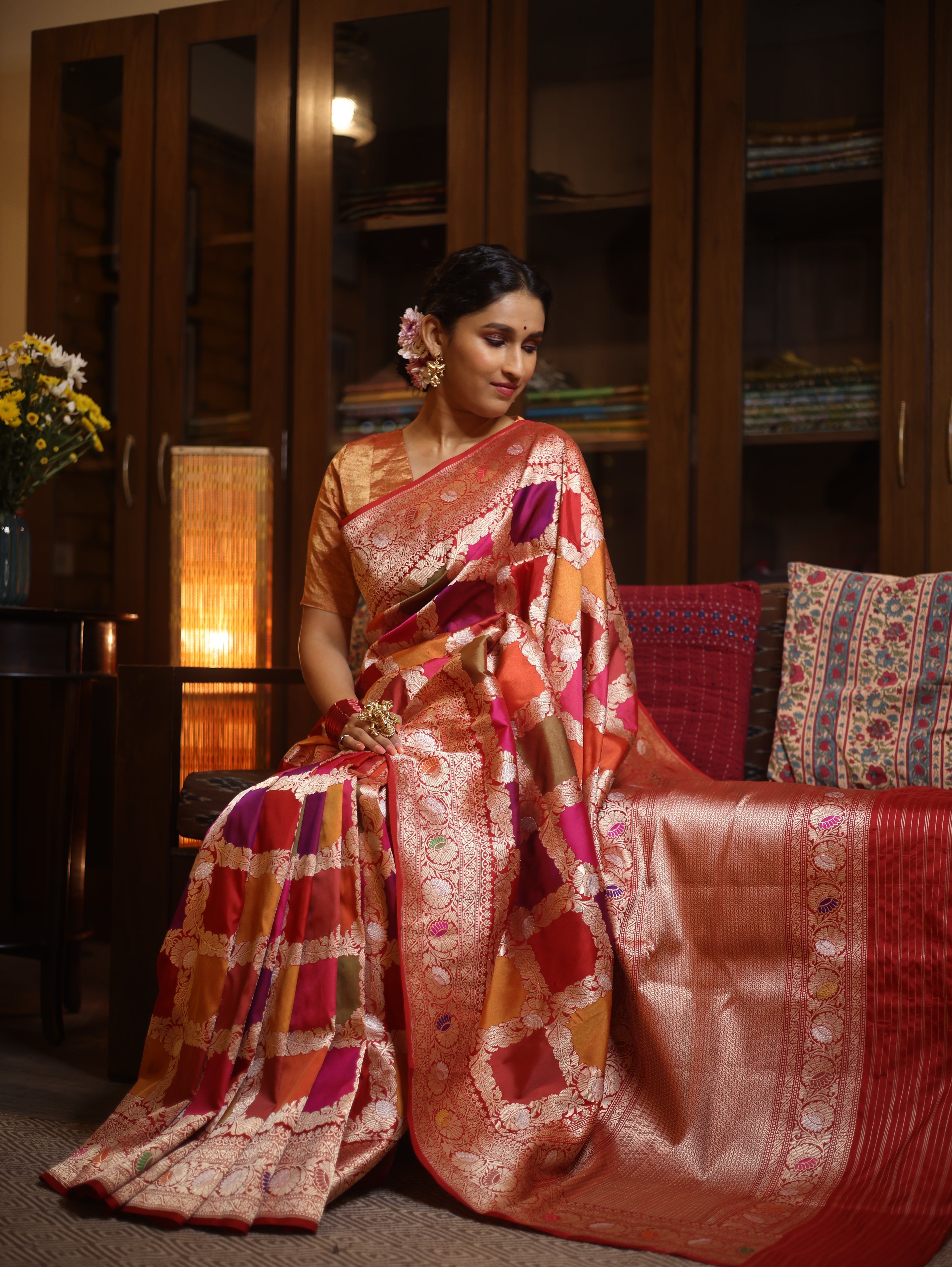 Taamara Banarasi Silk Saree - Saavari - SSTBSS27