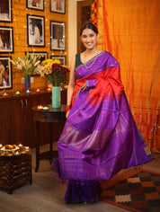 Red Kanjeevaram Silk Saree-SRRKSS778