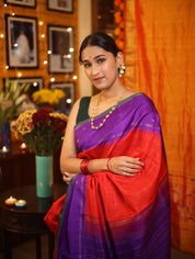 Red Kanjeevaram Silk Saree-SRRKSS778