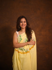 Yellow HBP Signature Cotton Saree - SRYSCS25