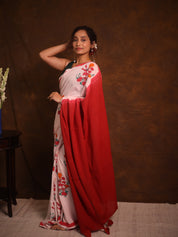 Light Pink HBP Signature Cotton Saree - SRLPSCS24