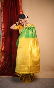 Vasudha Kanjivaram Silk Saree - Saavari - SSVKSS96