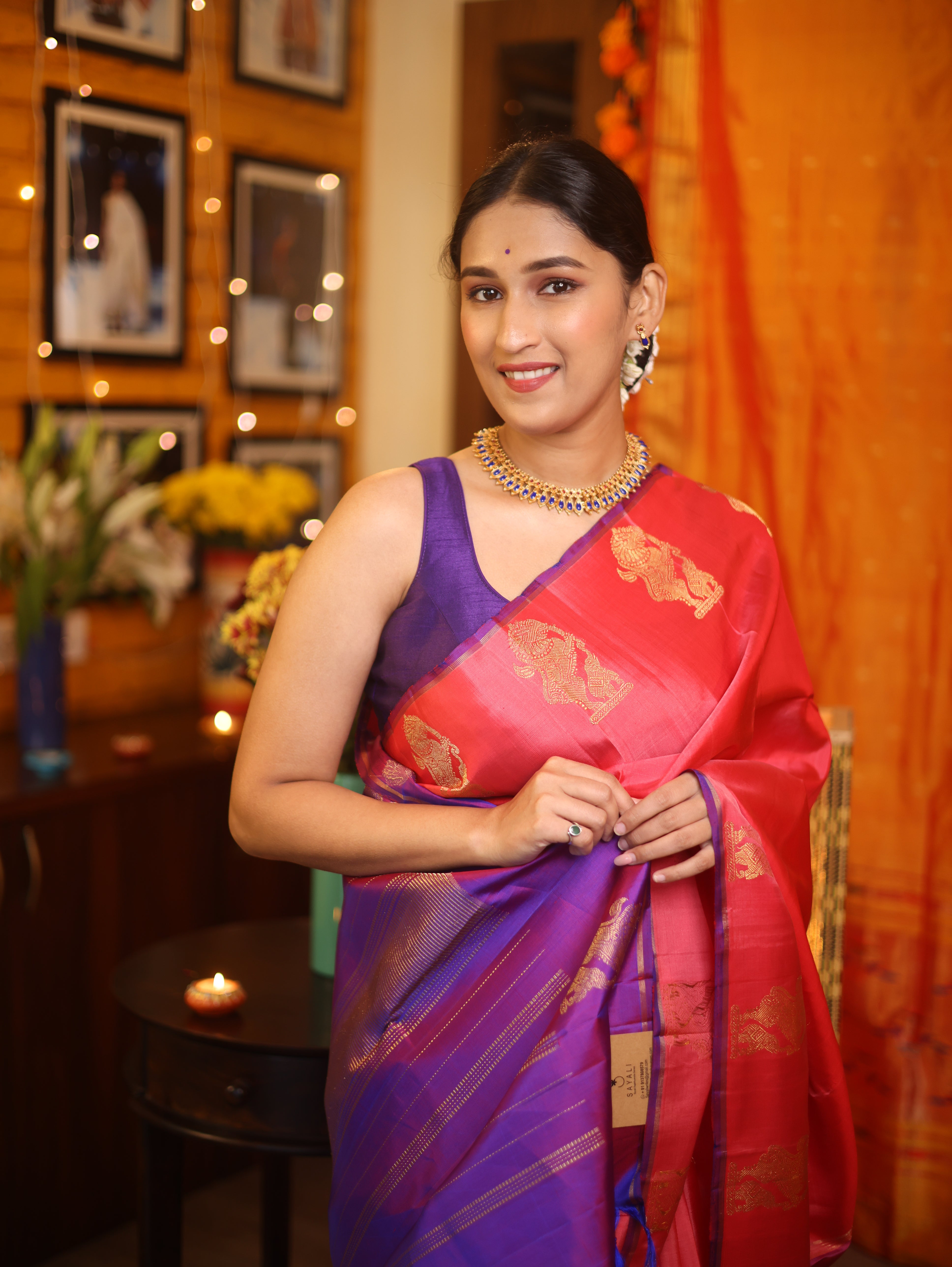 Light Pink Kanjeevaram Silk Saree-SRLPKSS797