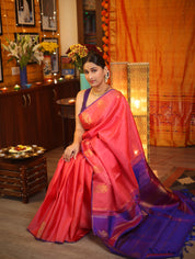 Light Pink Kanjeevaram Silk Saree-SRLPKSS797