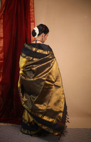 Soneri Kanjivaram Silk Saree - Saavari - SSSKSS95