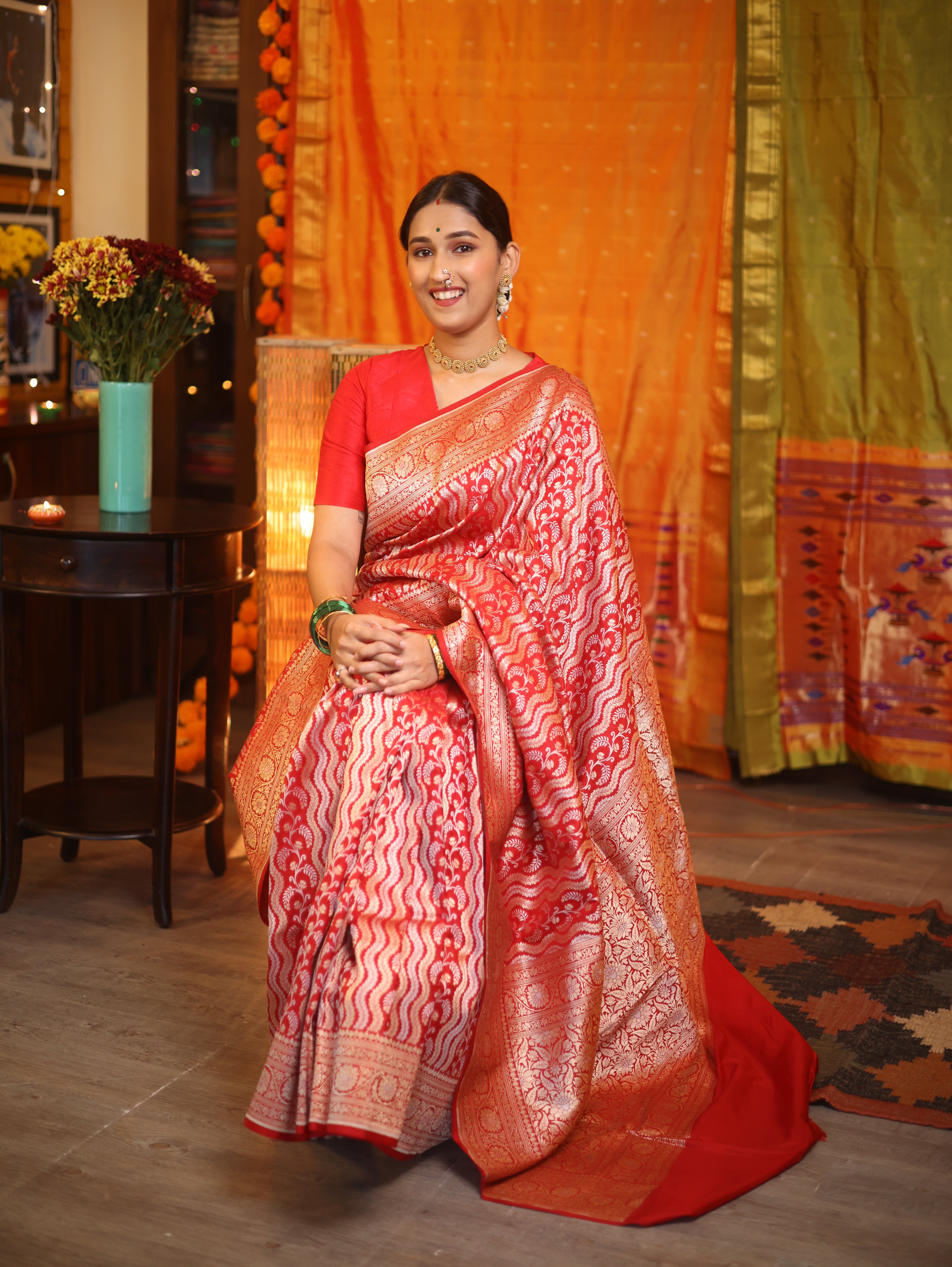 Leharika Banarasi Silk Saree - Saavari - SSLBSS644