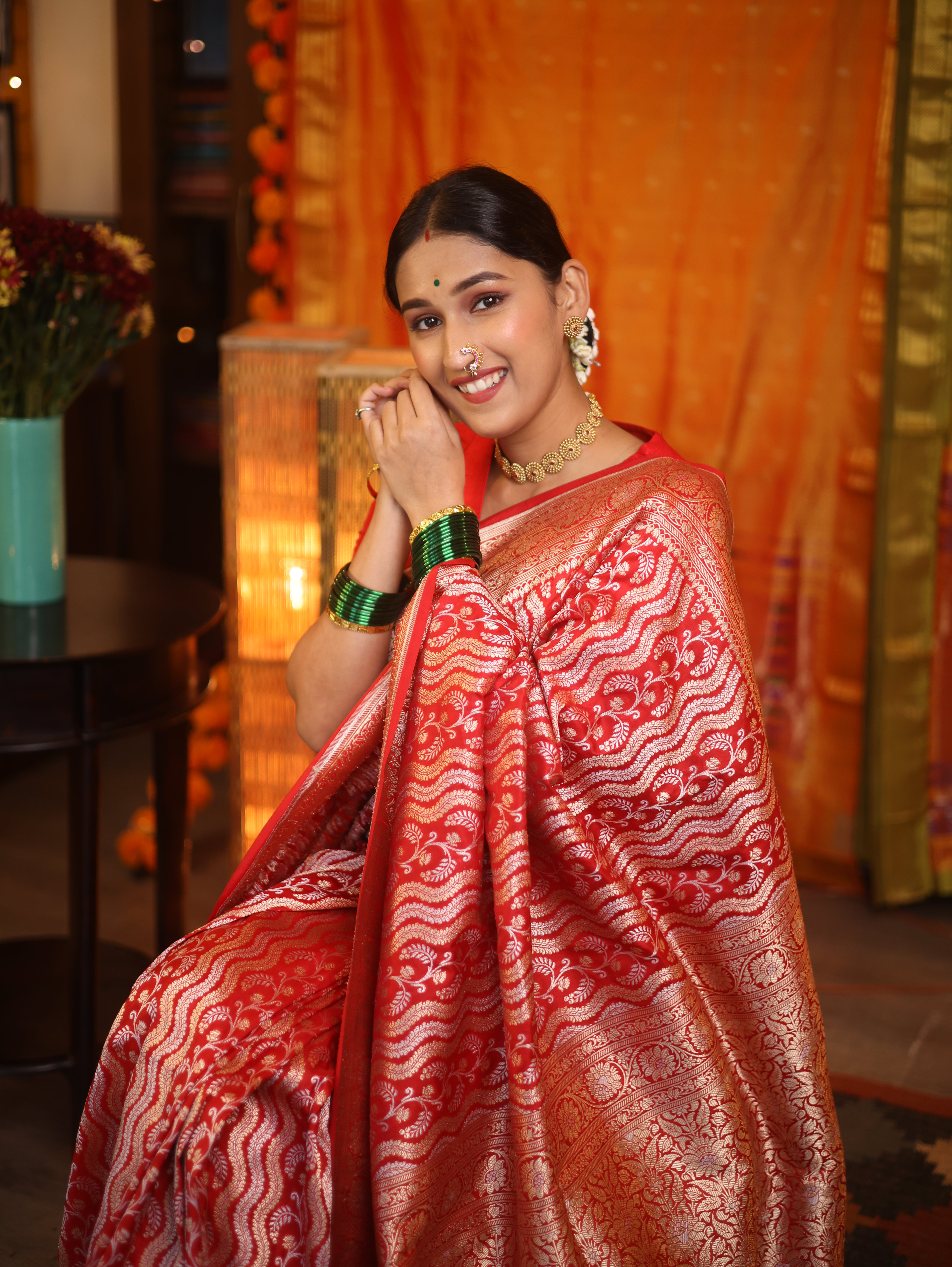 Leharika Banarasi Silk Saree - Saavari - SSLBSS644