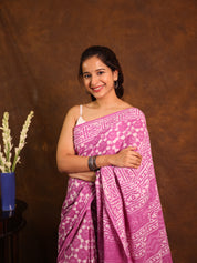 Light Pink HBP Cotton Saree - SRLPCS3379