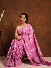 Light Pink HBP Cotton Saree - SRLPCS3379