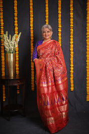 Rajrani Rajkot Patola Silk Saree - Saavari - SSRRPSS01