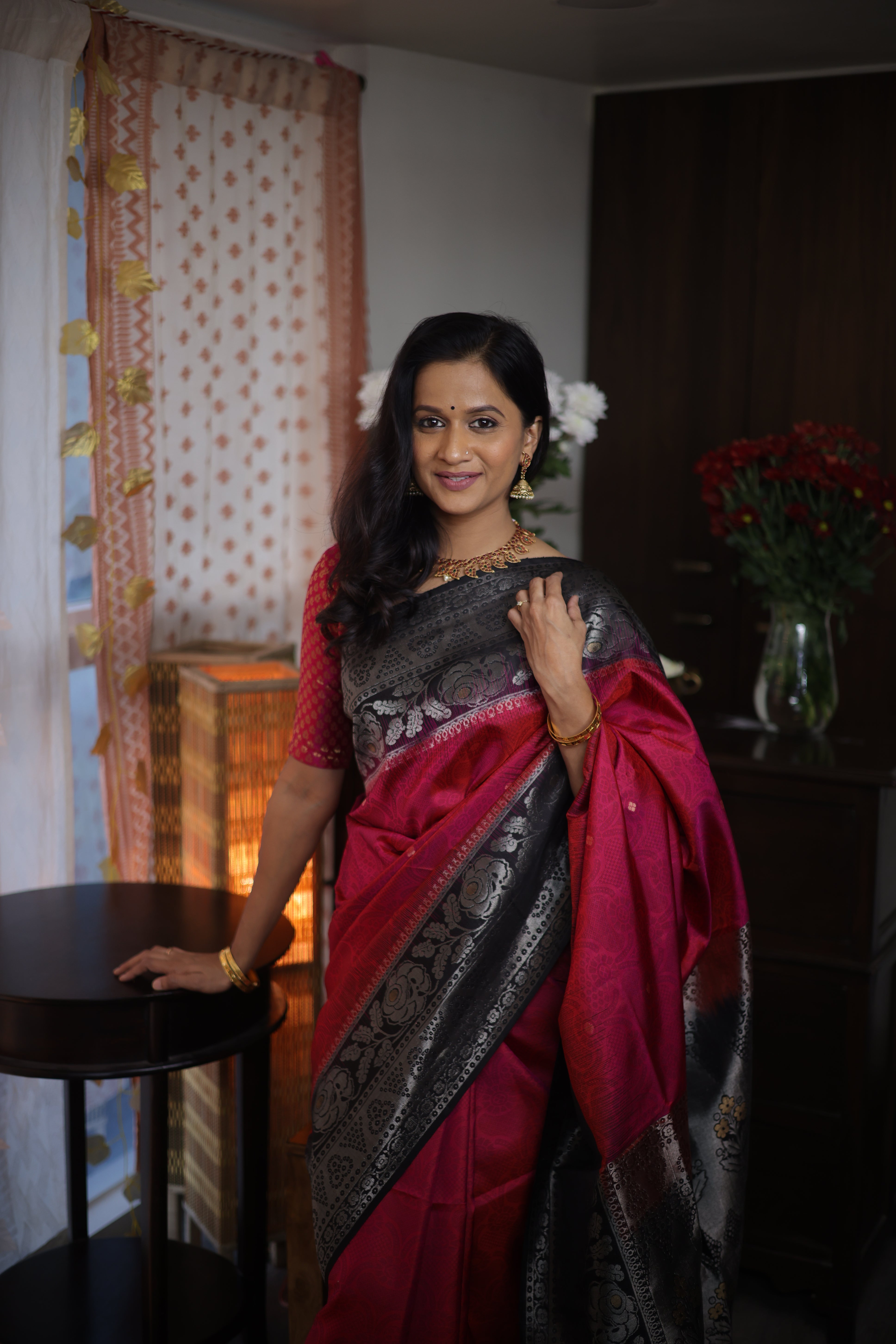 Blushing Elegance: Pink Soft Silk Saree - A Timeless Delight | Soft silk  sarees, Party wear indian dresses, Timeless fashion