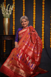 Rajrani Rajkot Patola Silk Saree - Saavari - SSRRPSS01