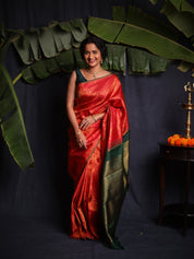 Vanya Kanjeevaram Silk Saree - Saavari - SSVKSS10