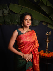 Vanya Kanjeevaram Silk Saree - Saavari - SSVKSS10