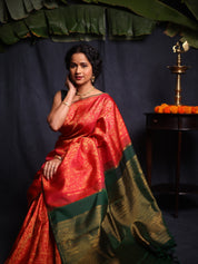 Vanya Kanjeevaram Silk Saree - Saavari - SSVKSS10
