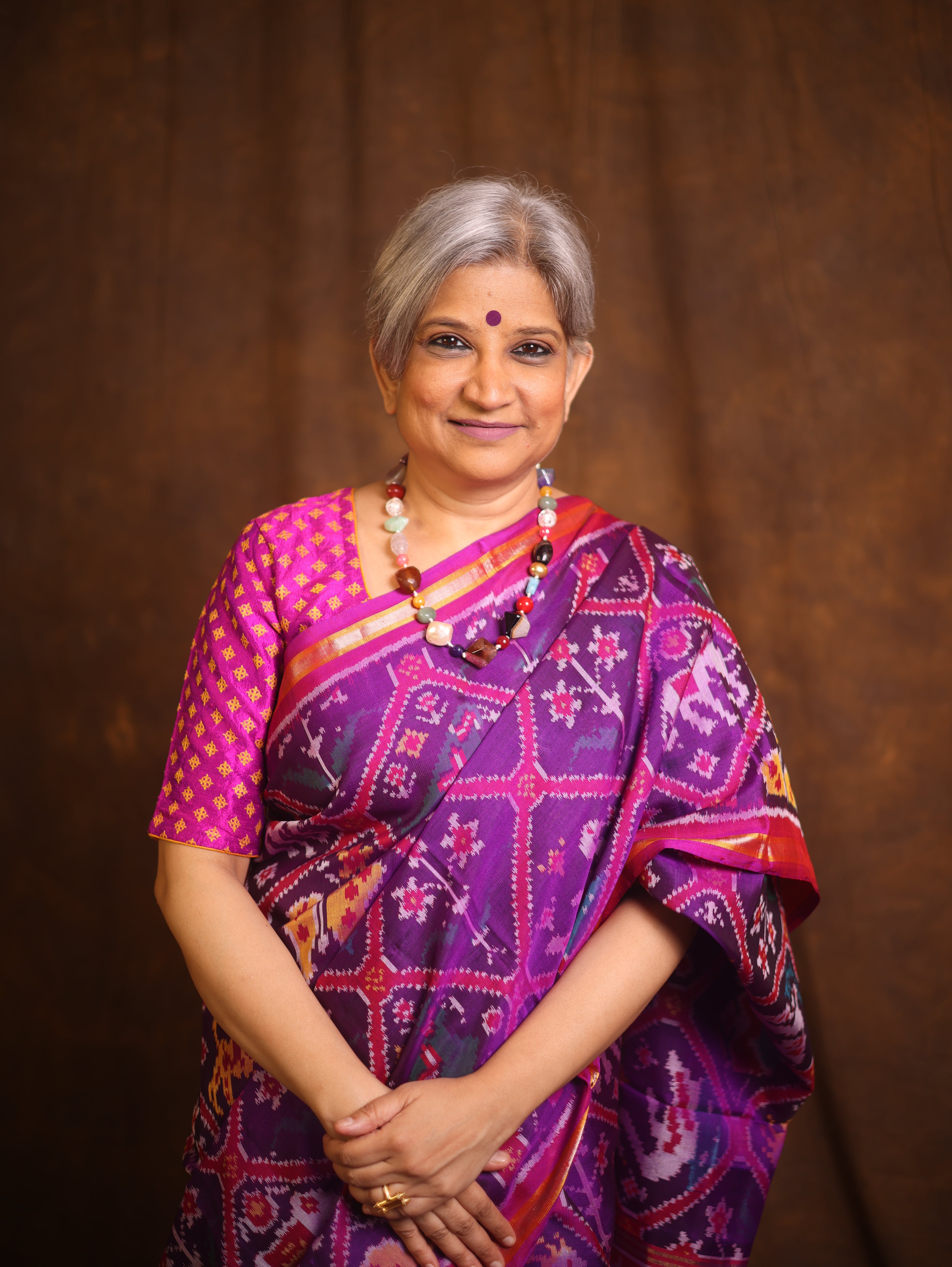 Purple-Pink Rajkot Patola Silk Saree - SRPPRPSS544