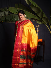 Kanakpushpa Kanjeevaram Silk Saree - Saavari - SSKKSS17