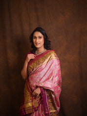 Lavender Rajkot Patola Silk Saree - SRLRPSS532