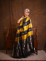 Multicolor Soft Silk Saree - SRMSSS415