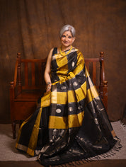 Multicolor Soft Silk Saree - SRMSSS415