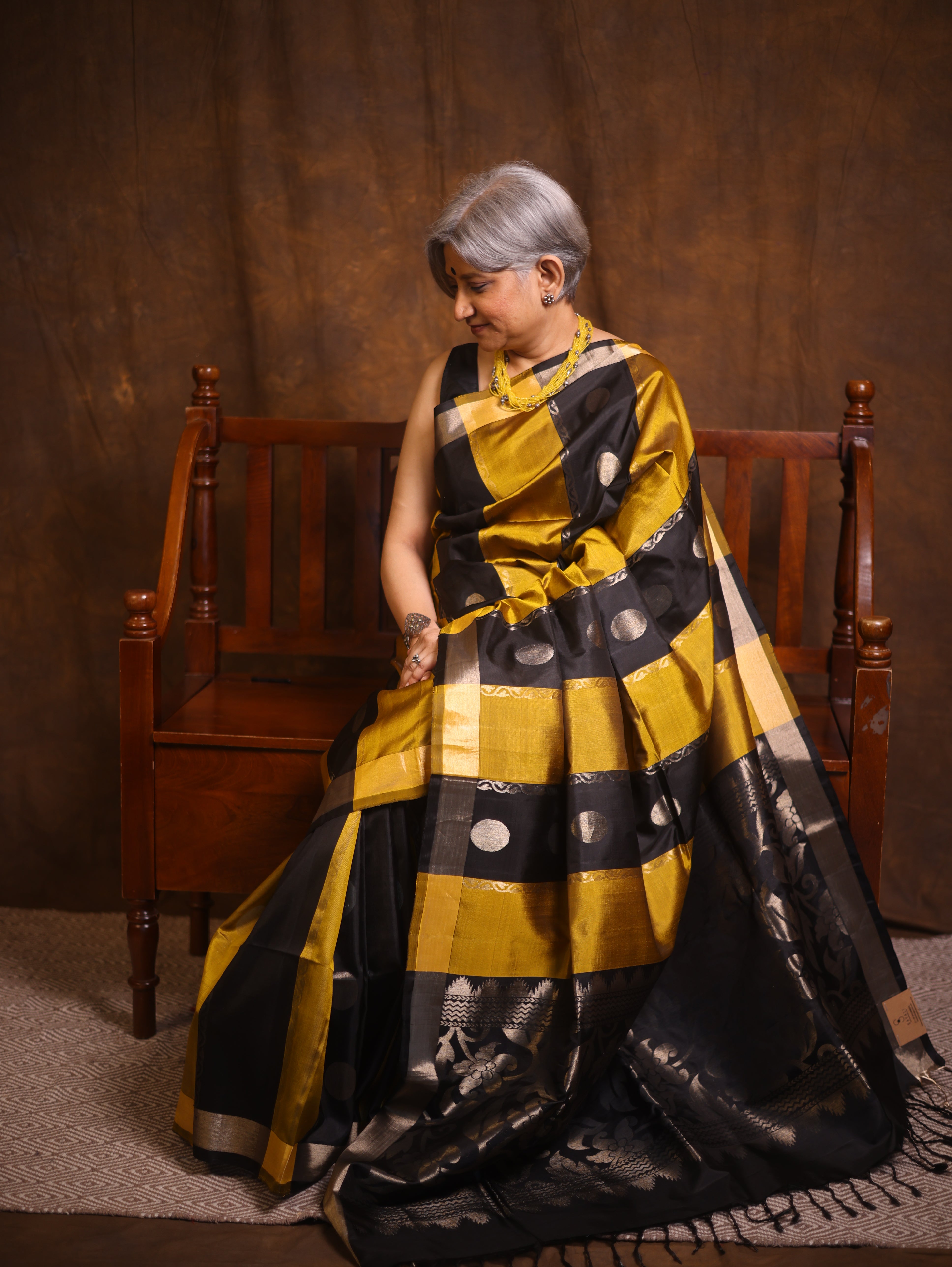 Multicolor Soft Silk Saree - SRMSSS415