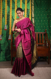 Rajsi Shyamala Kanjeevaram Silk Saree - Saavari - SSRSKSS62