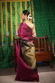 Rajsi Shyamala Kanjeevaram Silk Saree - Saavari - SSRSKSS62