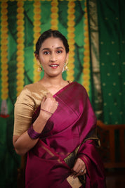 Rajsi Shyamala Kanjeevaram Silk Saree - Saavari - SSRSKSS62