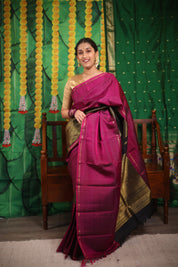 Rajsi Shyamala Kanjeevaram Silk Saree - Saavari - SSRSKSS62