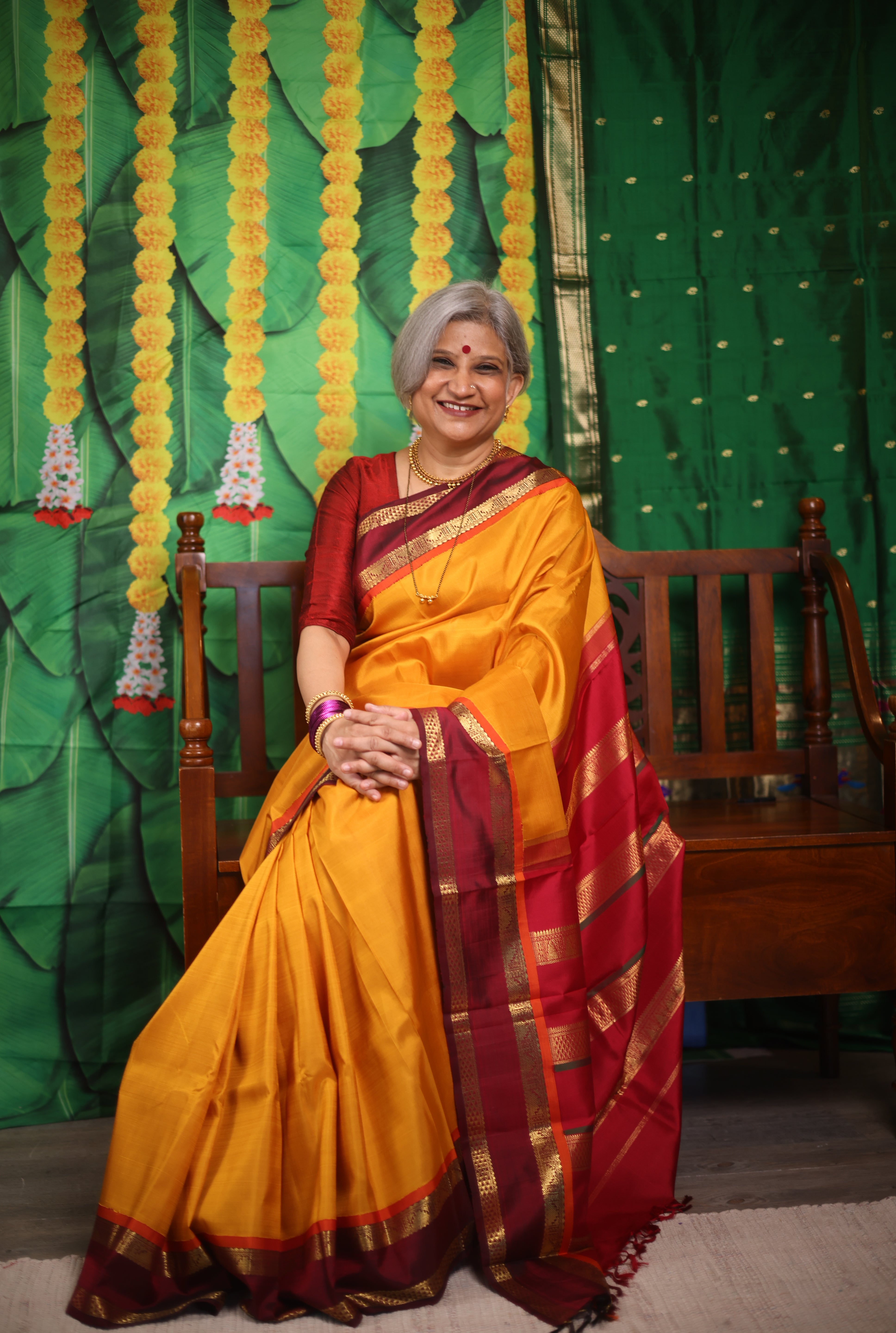 Suryakanti Kanjeevaram Silk Saree - Saavari - SSSKSS29
