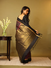Purple Soft Silk Saree - SRPSSS245