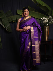 Chakrika Kanjeevaram Silk Saree - Saavari - SSCKSS09